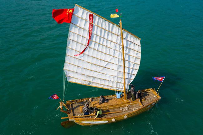 中国杯帆船赛发布中华传统舟船保护公益计划