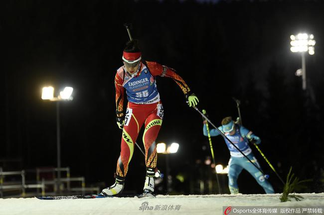 中国选手出战冬季两项世界杯捷克站
