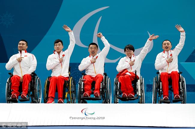 中国轮椅冰壶队