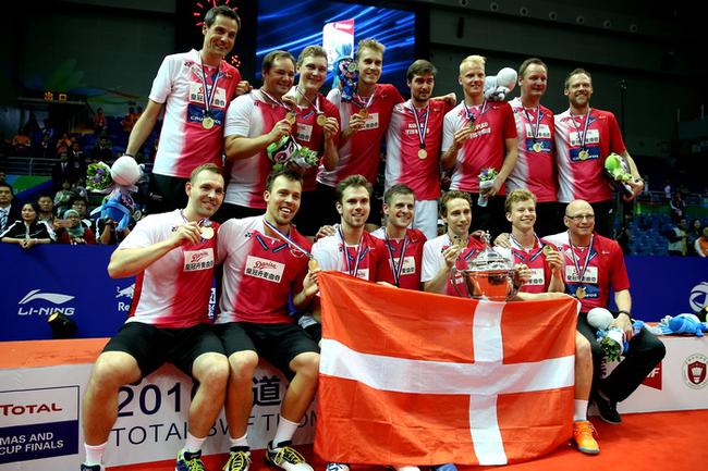 丹麦夺得2016汤姆斯杯冠军