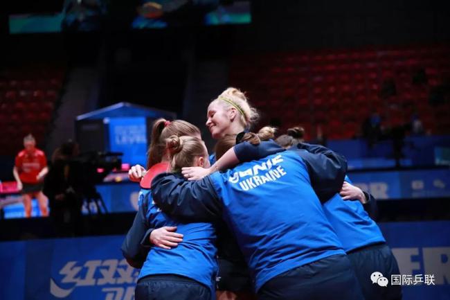 乌克兰女团首次晋级世乒赛8强