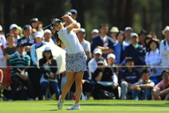 李恩晶在比赛中。