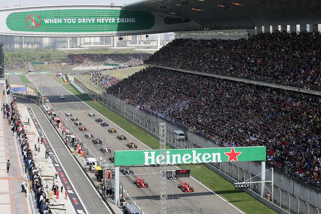 F1中国大奖赛发车