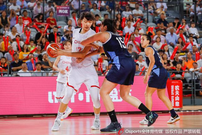 中国女篮战胜阿根廷女篮