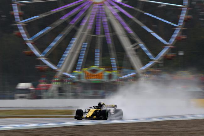 大雨袭击F1德国站第3次练习赛