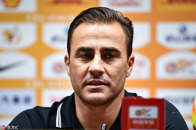 卡纳瓦罗:阿兰状态好训练认真 球员别老看积分榜