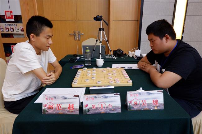 男子组第8轮吴魏胜范越