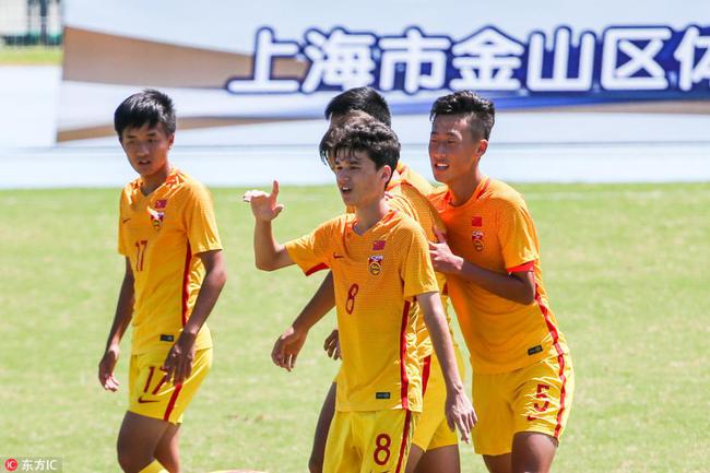 中国U15红队2-1印度