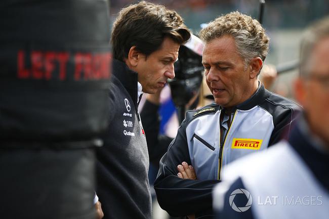 梅奔F1主管沃尔夫、倍耐力F1主管伊索拉
