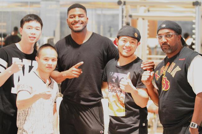 IBF时期的徐灿，经常蹭师哥熊朝忠的训练