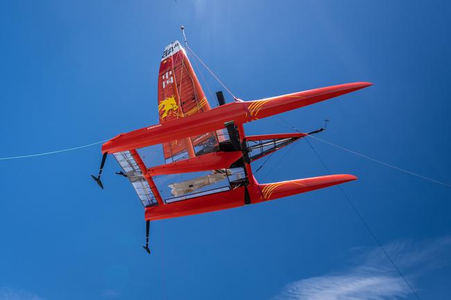 中国队备战国际帆船大奖赛开启水翼帆船新征程