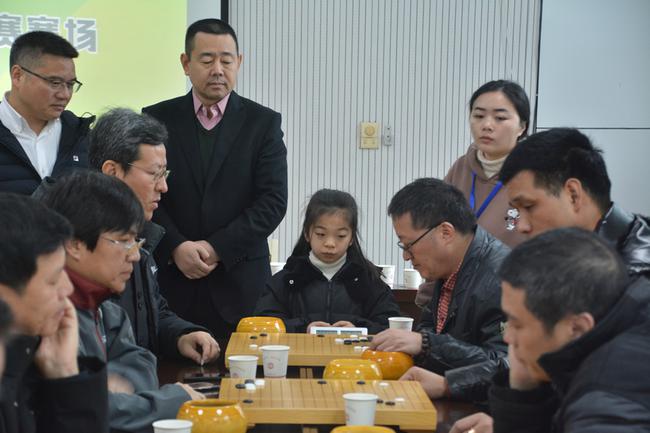 棋友聚会 比赛开始