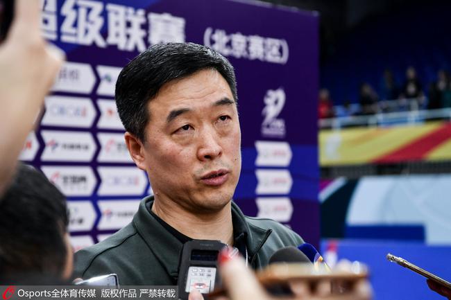 北京女排主教练张建章。图/Osports