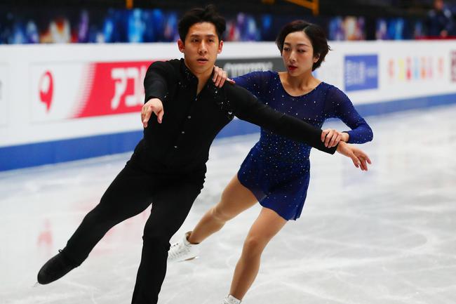 隋文静/韩聪世锦赛前最后一练