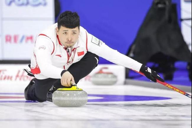 中国男子冰壶队取得循环赛第2胜