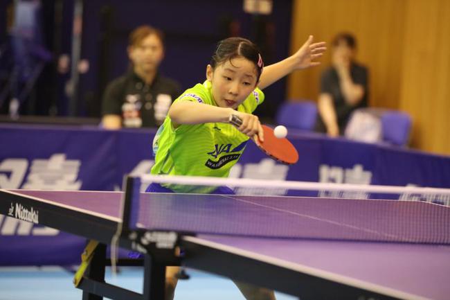 张本美和。 中国乒乓球学院供图
