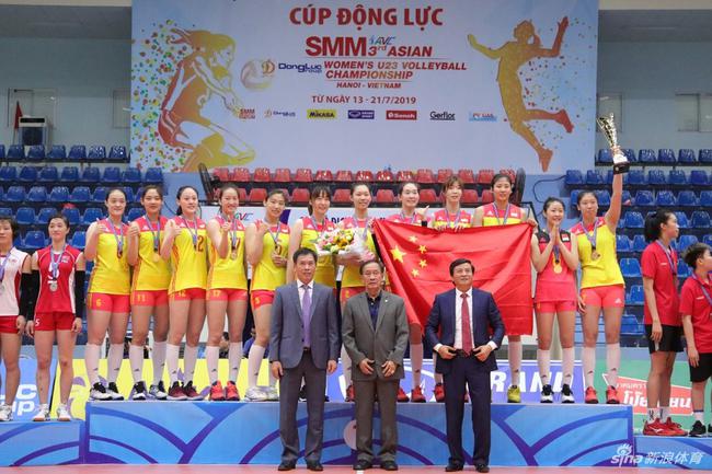 U23女排亚锦赛中国3-0夺冠