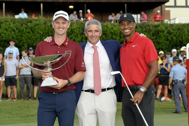 2018年罗斯赢得联邦快递杯总冠军，伍兹赢得巡回锦标赛冠军，“两个冠军”的场景在今年将不会出现