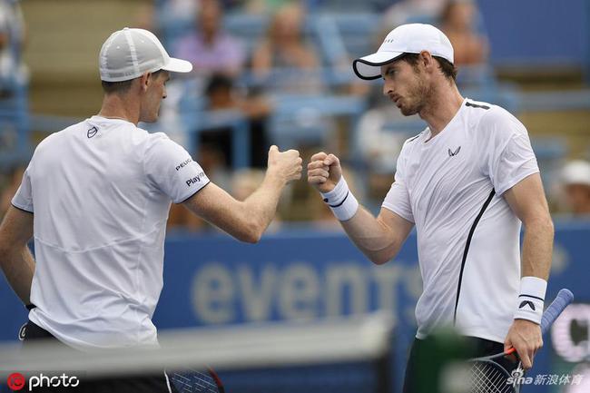 华盛顿赛男双穆雷兄弟逆转温网亚军≤兄弟≥ 晋级第二轮 ¨华盛顿>