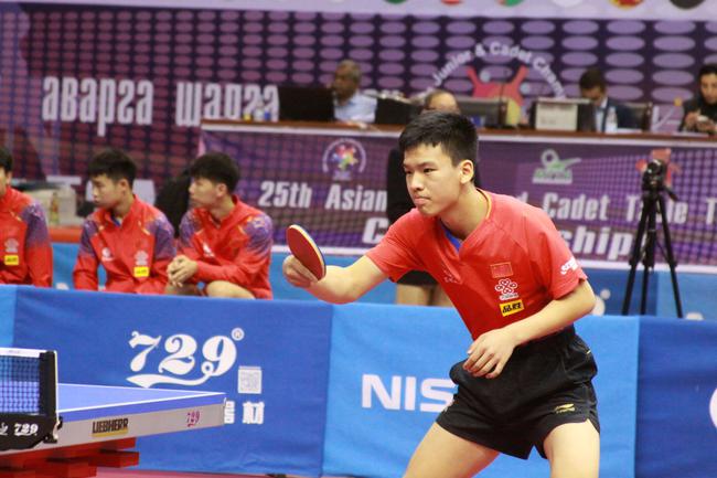 亚青赛国乒包揽团体四冠