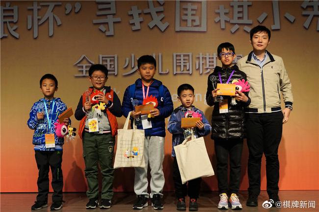 各组别冠军得主