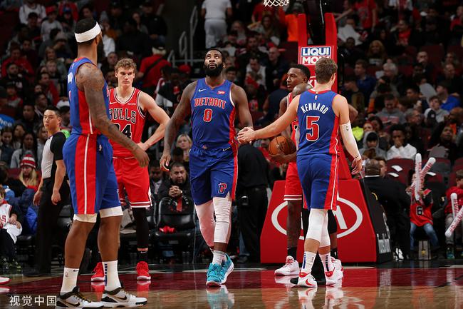 庄神双20活塞不敌公牛