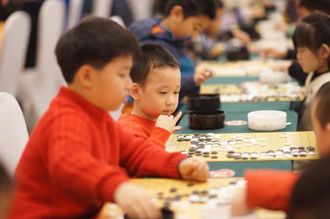 小棋手比賽現(xiàn)場(chǎng)