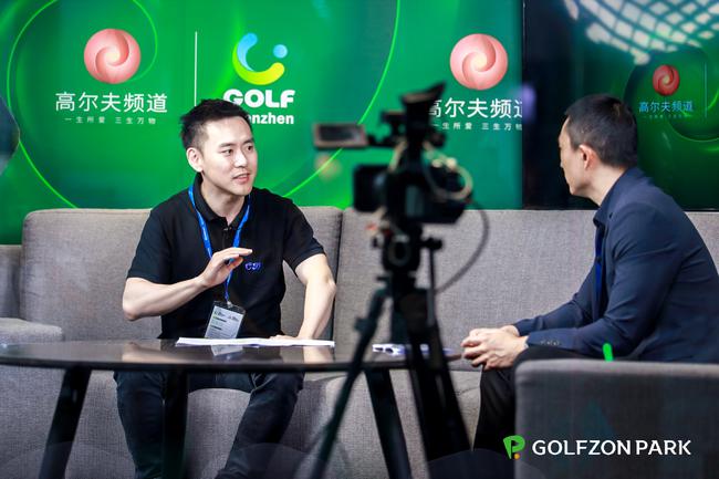 高尔夫尊中国董事长朴星峰接受高尔夫频道专访