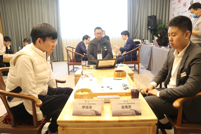 伊凌涛不敌金禹丞