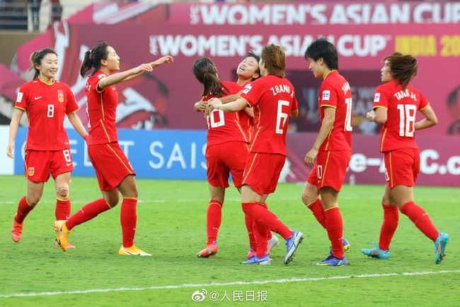 亚洲杯-补时绝杀！中国女足3比2逆转韩国女足 夺得亚洲杯冠军！