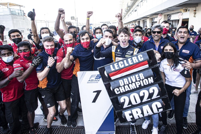 外洋汽联亚洲区域方程式锦标赛2022赛季车手总冠军出身