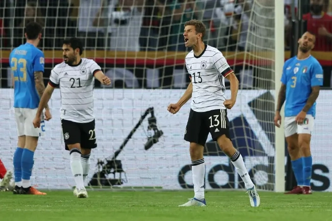 欧国联-维尔纳双响 穆勒破门 德国5-2大胜意大利