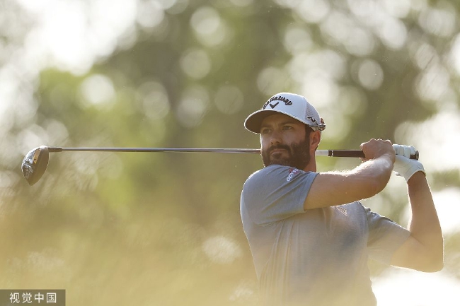 美国公开赛哈德文开局轻松 只因上周家乡作战压力大