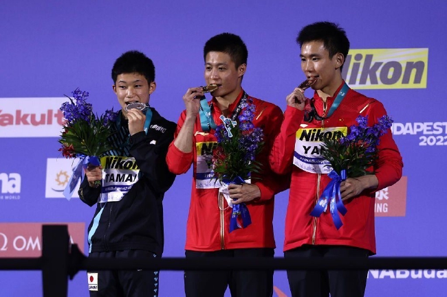 杨健成功卫冕为中国跳水梦之队在本届世锦赛画上圆满句号