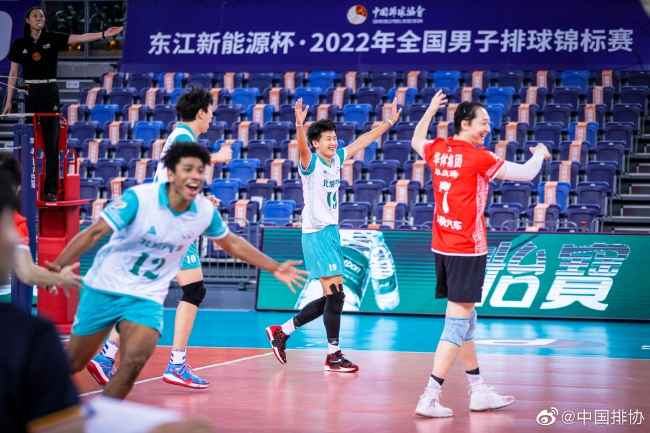 男排全锦赛北京3-1挫山东晋级决赛 将与上海争冠！