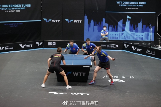 2022年WTT突尼斯站国乒男双淘汰世界冠军 张本兄妹过关！