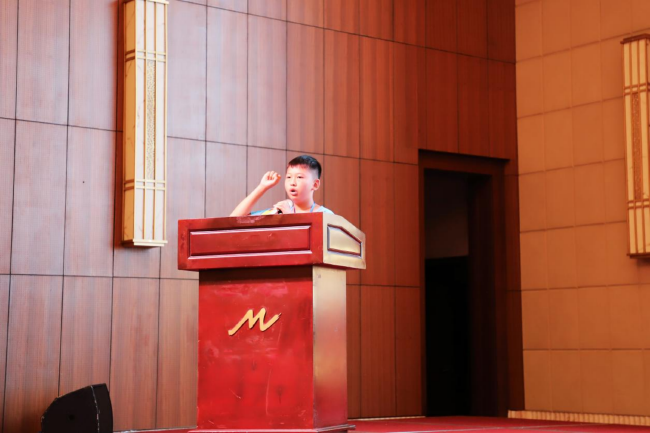 运动员代表宣誓