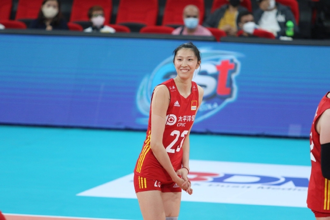 中國女排主攻吳夢潔