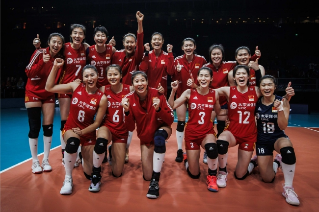 2022年女排世锦赛小组赛4队不败 中国提前1轮锁定D组第一！
