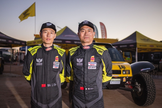 韩魏/马利车组刷新了中国车手在达喀尔拉力赛中的最佳战绩