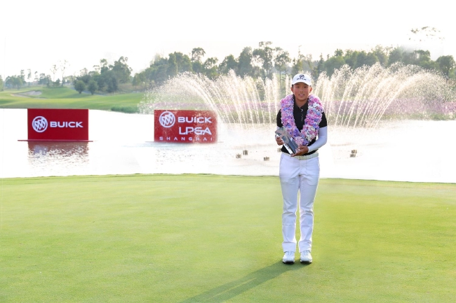 2019年别克LPGA锦标赛 殷若宁荣获最好业余球员