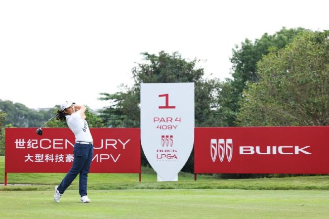 殷若寧在2023別克LPGA錦標賽