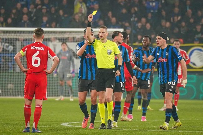 基米希因累积黄牌停赛