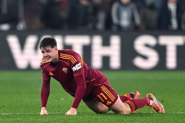 罗马主力前锋弗格森因脚踝问题缺阵