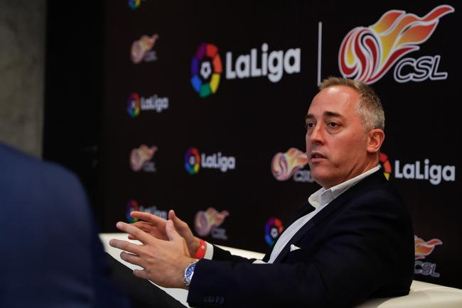 新浪体育采访西甲中国区总经理