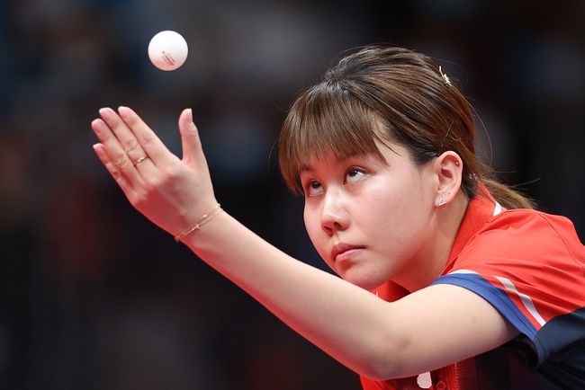 全运女团决赛陈幸同30王晓彤赛中球都被打碎了