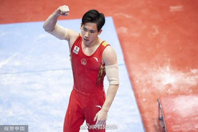 张博恒成为中国男子体操第6个世界级别的男子全能冠军
