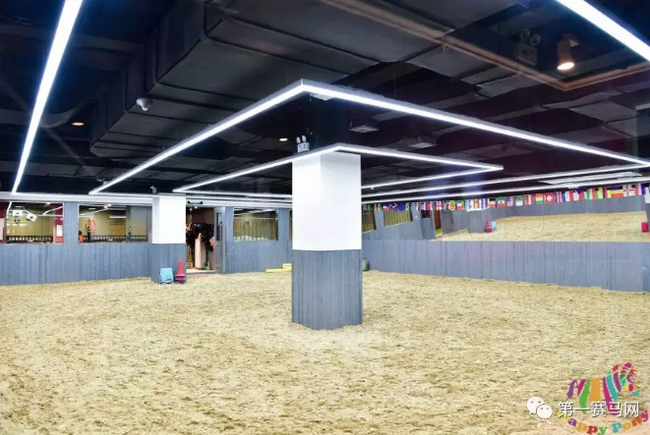 快看这里获得国际安全认证的室内马场地就是不一样