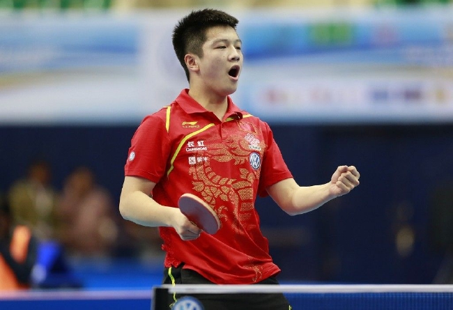 樊振东国度队十一周年