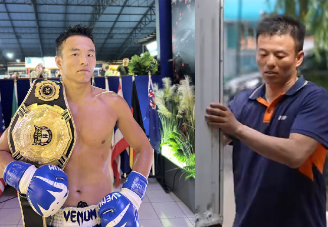 货拉拉小哥打下泰拳金腰带 闯荡泰拳圈的中国人